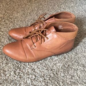 Mix No.6 Cognac Ankle Boots